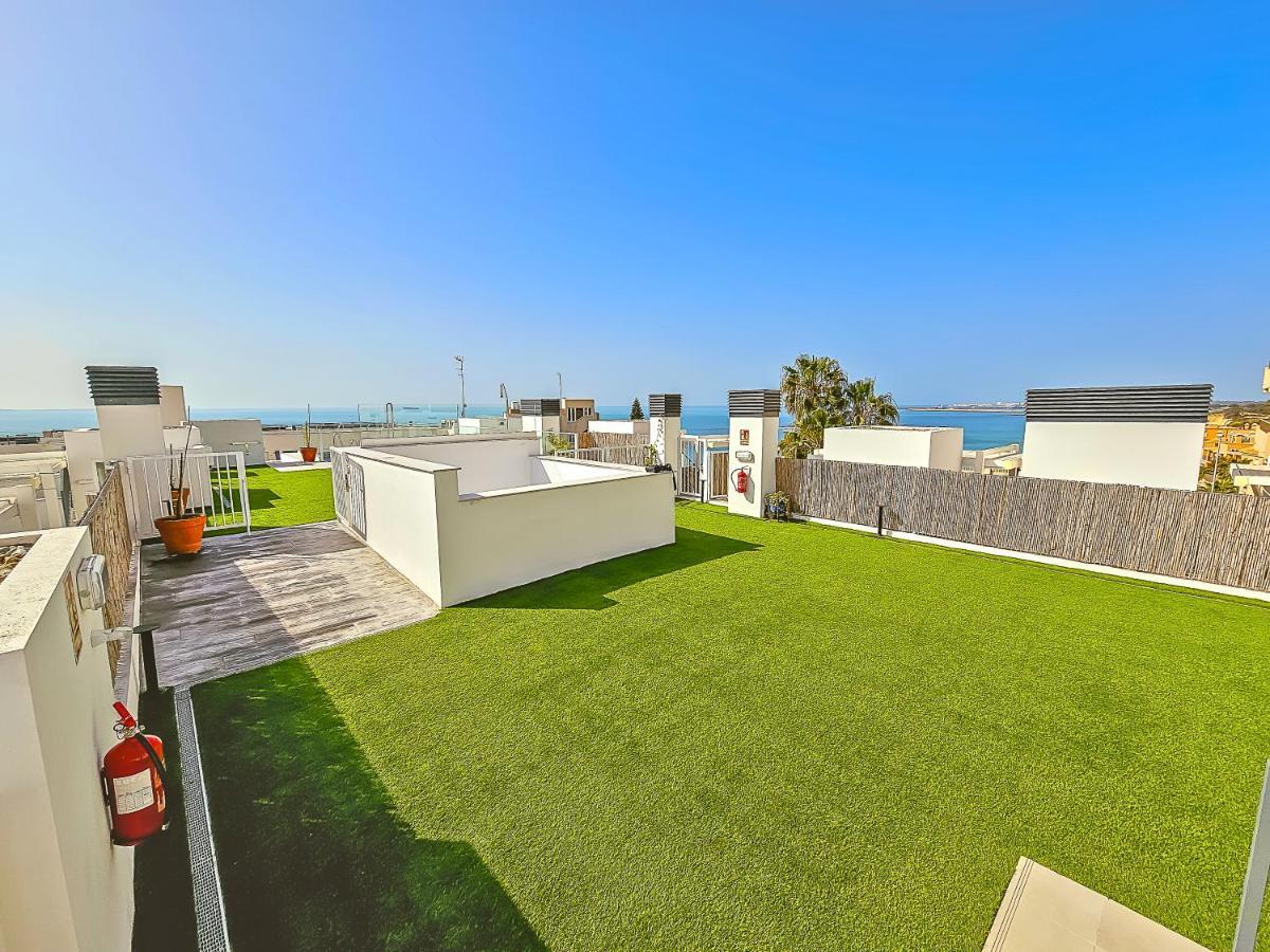Oceanfront Duplex With A Rooftop Pool And Terrace El Puerto de Santa María Exteriér fotografie