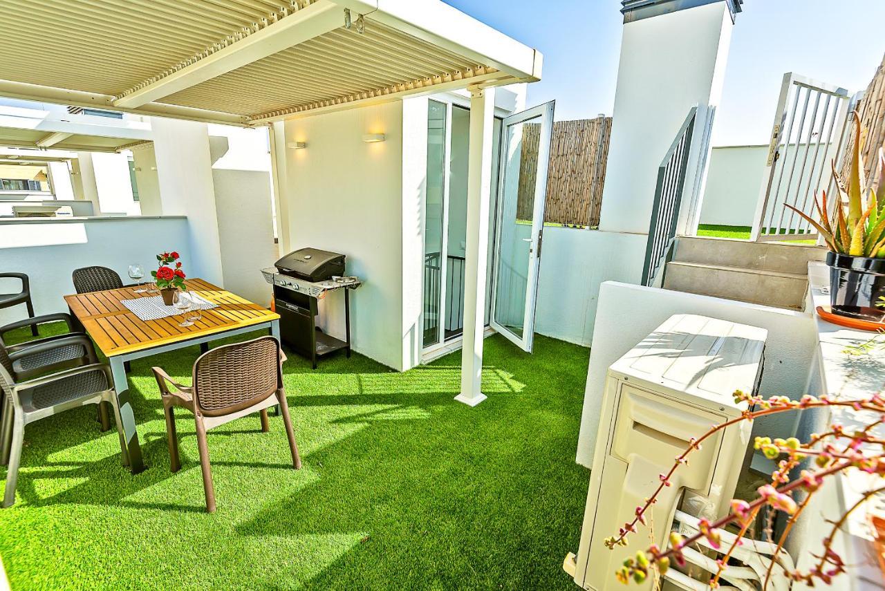Oceanfront Duplex With A Rooftop Pool And Terrace El Puerto de Santa María Exteriér fotografie