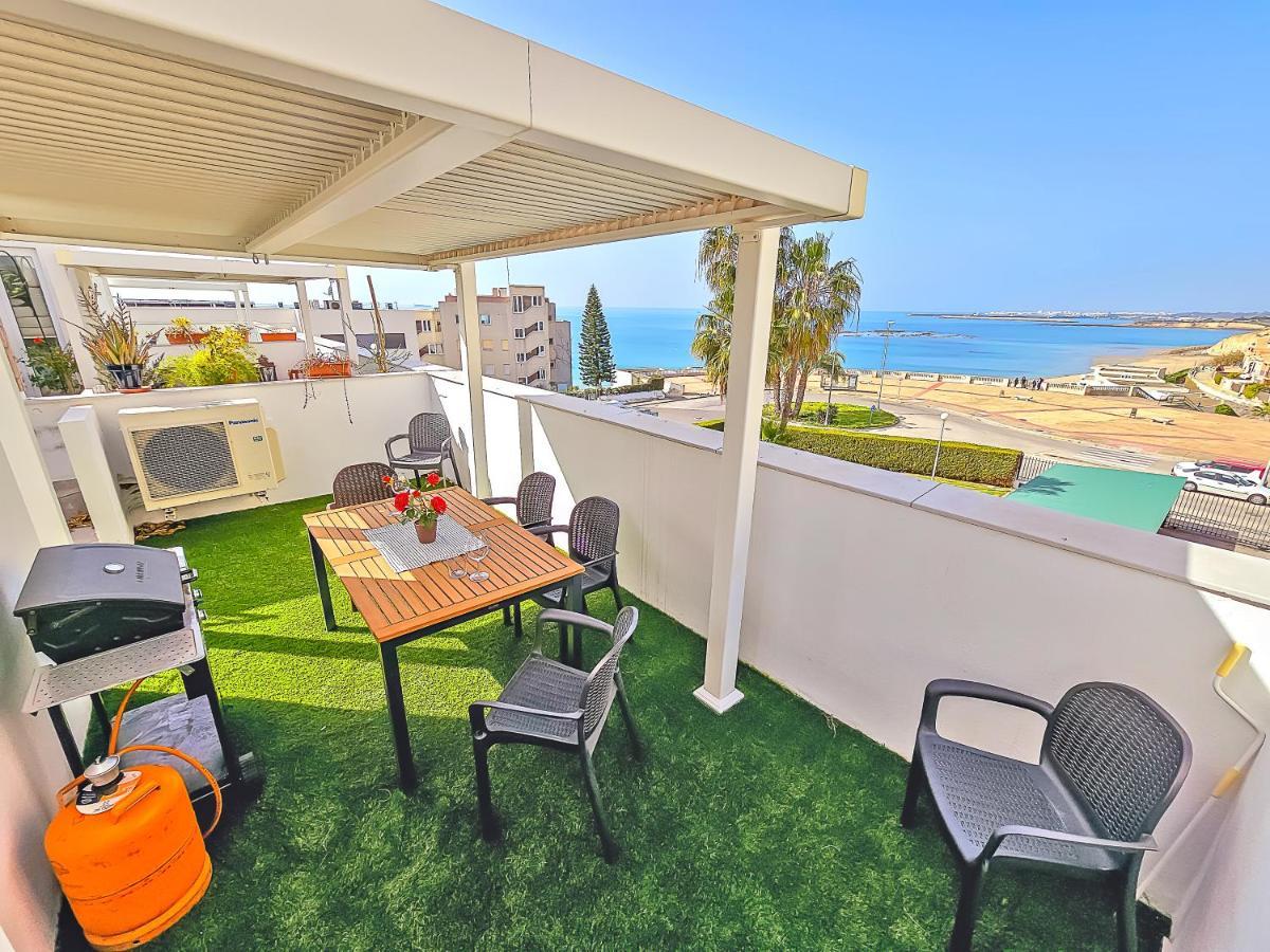 Oceanfront Duplex With A Rooftop Pool And Terrace El Puerto de Santa María Exteriér fotografie